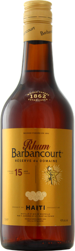 [A000358] Barbancourt Rhum Réserve du Domaine 15 ans 70cl