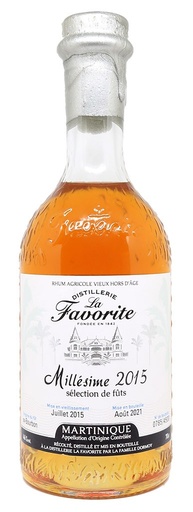 [A002074] La Favorite Millésime 2015 - 6 ans 70cl
