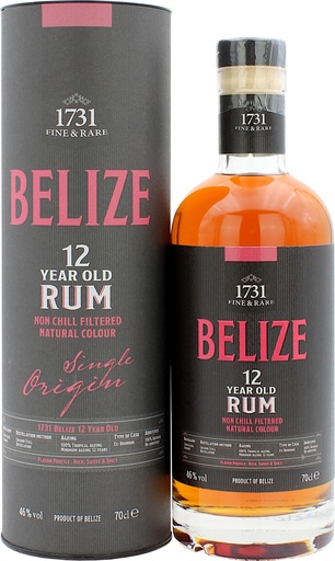 1731 Fine & Rare Belize 12y 70cl