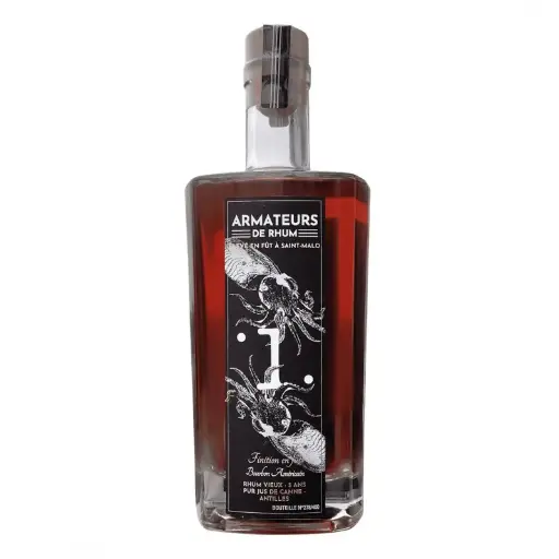 Armateur de Rhum Finish N°1 Bourbon Américain 40° 50cl1